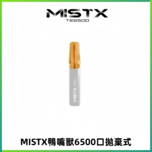 MISTX TE鴨嘴獸6500 Puffs抛棄式一次性抛棄式電子煙